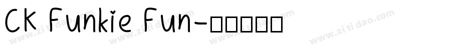 CK Funkie Fun字体转换
